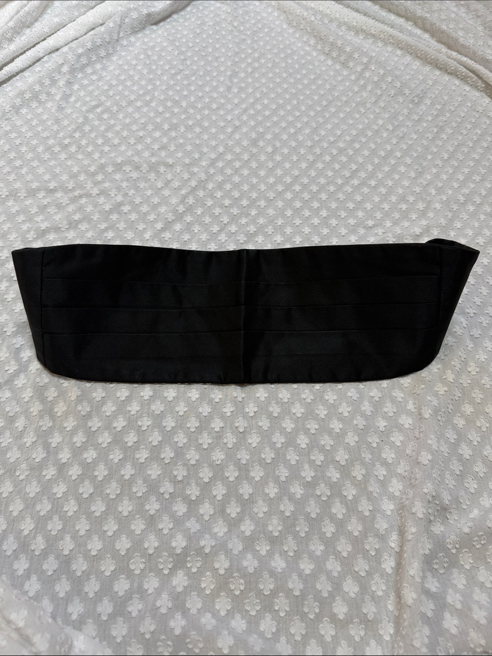 Christian Dior Black Adjustable Cummerbund